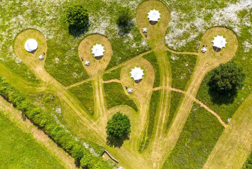 Ringstead  Red Clover At Blanca'S Bell Tents 빌라 외부 사진