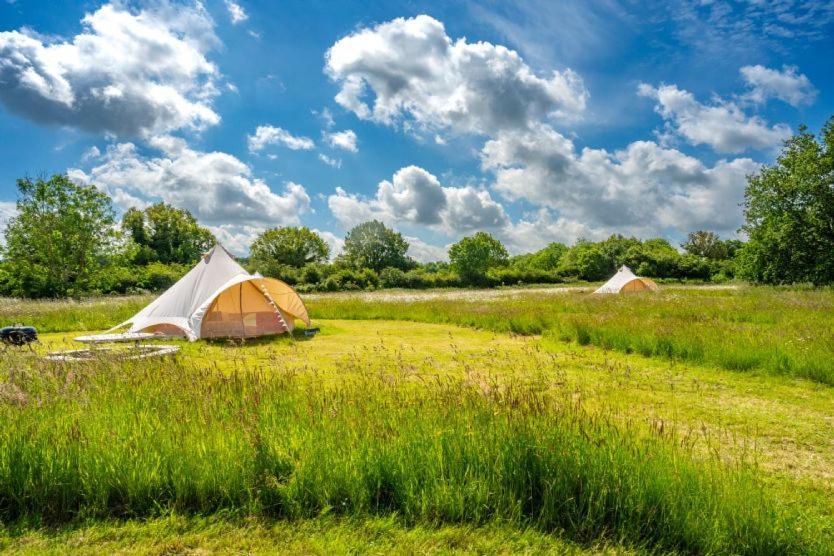 Ringstead  Red Clover At Blanca'S Bell Tents 빌라 외부 사진